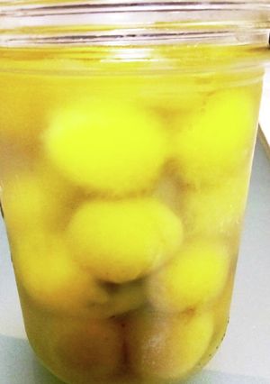 青梅の甘煮-レシピのメイン写真