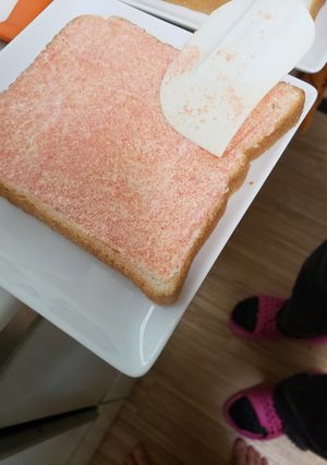 シンプルめんたいトースト-レシピのメイン写真