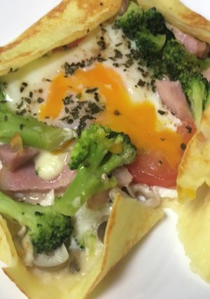 米粉のガレット-レシピのメイン写真