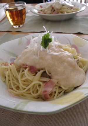 山芋元気パスタ-レシピのメイン写真