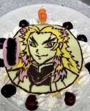 鬼滅の刃　煉獄さんキャラチョコケーキ
