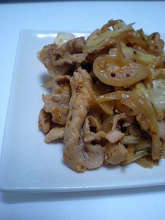 豚肉と野菜のマスタード炒め-レシピのメイン写真