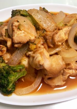 鳥もものケチャップ炒め-レシピのメイン写真