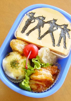 レスキューフォース☆お弁当（キャラ弁）-レシピのメイン写真
