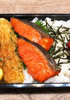 鮭弁　0607-レシピのメイン写真