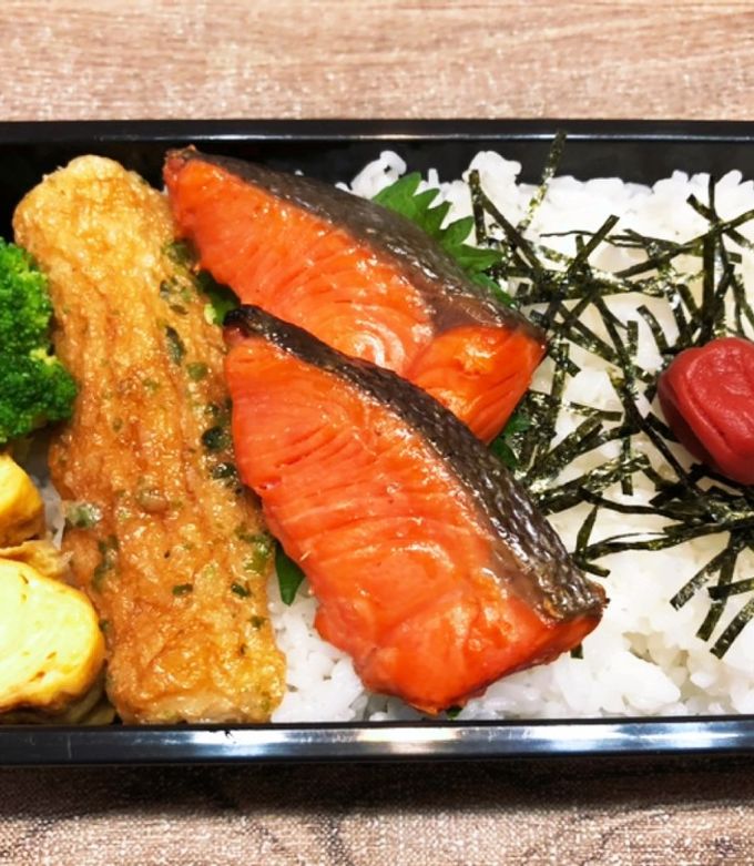 鮭弁 0607 by おうちゃママ 【クックパッド】 簡単おいしいみんなの