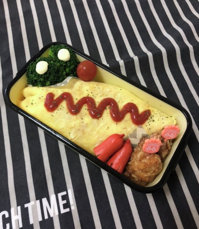男子高校生弁当6/7オムライス弁当-レシピのメイン写真