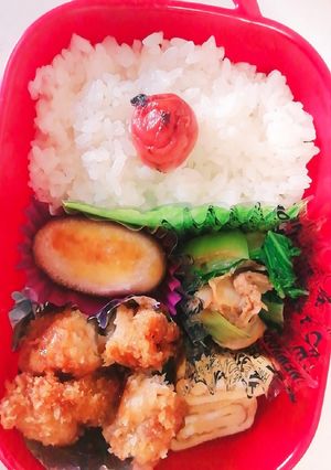 中一が作ったお弁当(1) 6月7日-レシピのメイン写真
