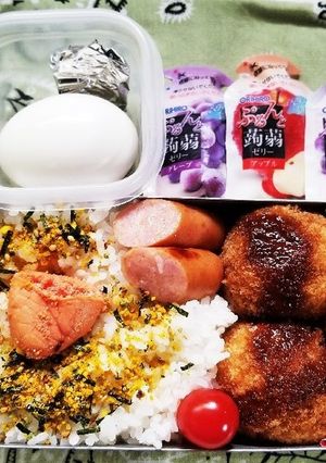 コロッケ弁当(6.7)-レシピのメイン写真
