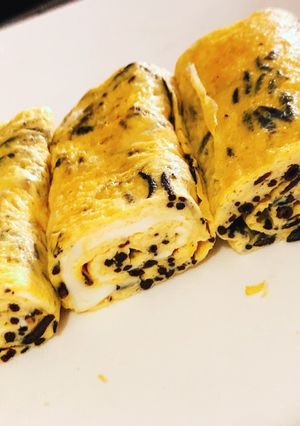 ひじき入り卵焼き☆離乳食後期☆冷凍可-レシピのメイン写真