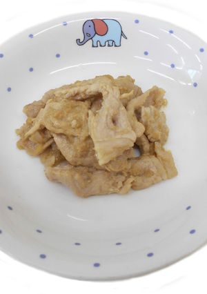 【保育園給食】豚肉のりんごソース焼き-レシピのメイン写真
