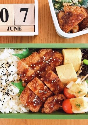 とんかつ弁当 21/6.7-レシピのメイン写真