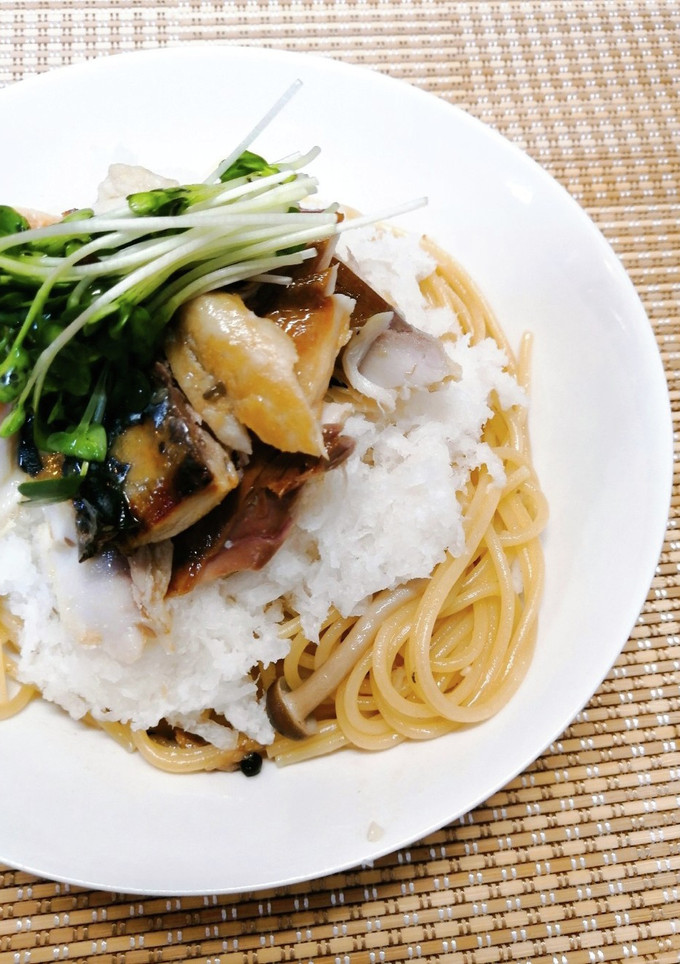 塩鯖とおろしの和風パスタ✤-レシピのメイン写真
