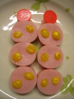 簡単❤お弁当に魚肉ソーセージ&コーン-レシピのメイン写真