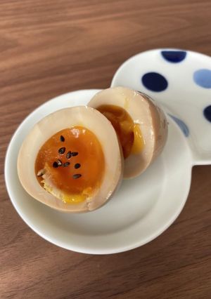 我が家の定番味玉-レシピのメイン写真