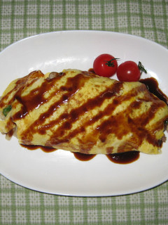 簡単★野菜とひき肉オムレツ-レシピのメイン写真