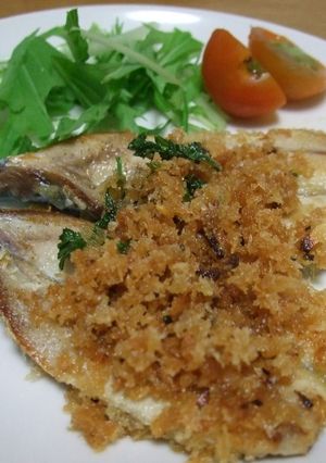 フライパンで☆鰯のカリカリパン粉焼き-レシピのメイン写真