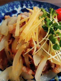生姜たっぷり!豚こまで生姜焼き-レシピのメイン写真