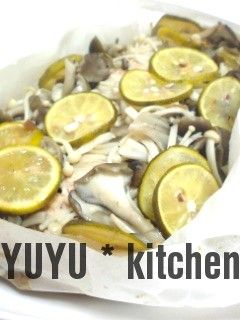 鮭ときのこのバター包み焼き♪-レシピのメイン写真