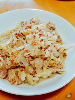 レモン汁でさっぱり!ひき肉炒め-レシピのメイン写真