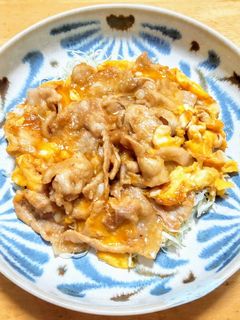 豚しょうが焼きの卵とじ◎トンケイ焼き-レシピのメイン写真