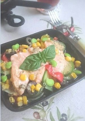 地中海風ちゃんちゃん焼き-レシピのメイン写真