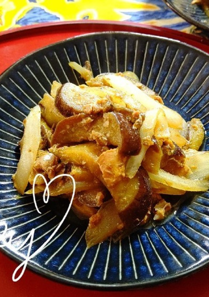 サバ缶となすのスパイシー炒め～♪-レシピのメイン写真