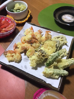 手づくり粉で天ぷら-レシピのメイン写真