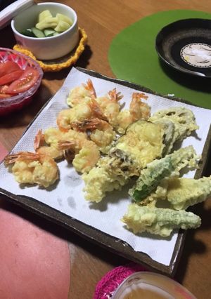手づくり粉で天ぷら-レシピのメイン写真