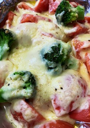 トマトのチーズ焼き-レシピのメイン写真