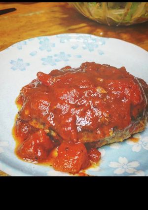 ほくほくジューシーハンバーグ-レシピのメイン写真