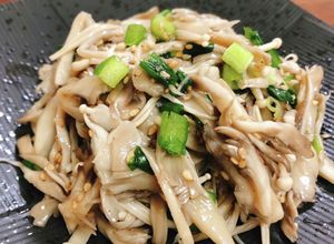 レンジで簡単☆舞茸とえのきのうま塩ナムル-レシピのメイン写真