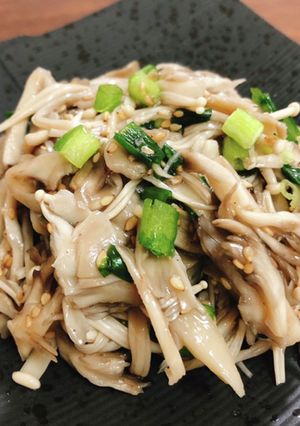 レンジで簡単☆舞茸とえのきのうま塩ナムル-レシピのメイン写真