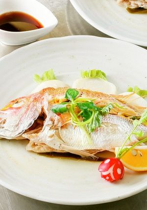 連子鯛のお袋蒸し-レシピのメイン写真