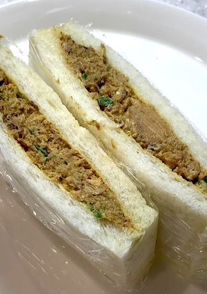 腎臓内科医考案★減塩さば味噌マヨサンド-レシピのメイン写真
