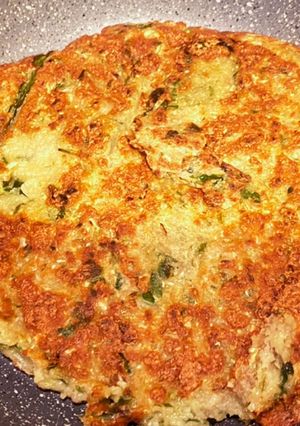 お好み焼きみたいな米粉餃子-レシピのメイン写真