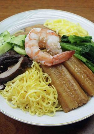 穴子の冷麺-レシピのメイン写真