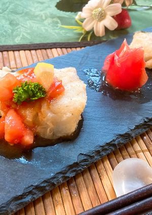 簡単♪銀ダラのトマトソースがけ-レシピのメイン写真