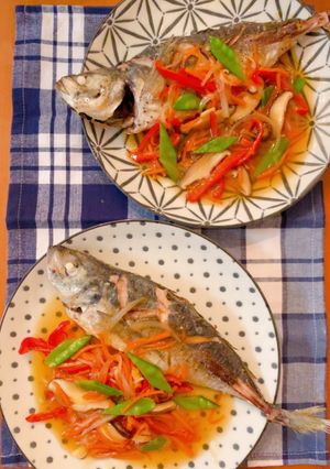 アジの唐揚げ野菜あんかけ-レシピのメイン写真