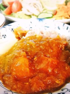 米粉ルー手作りカレー(小麦粉でも )-レシピのメイン写真