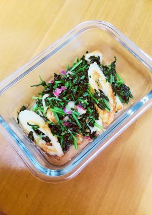ラディッシュ葉の麺つゆ炒め-レシピのメイン写真