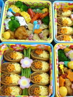 運動会お弁当【幼稚園】'08-レシピのメイン写真