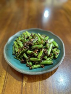 インゲンの豆板醤味噌炒め-レシピのメイン写真