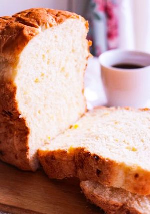 ふんわり食感♪たっぷりコーンの食パン-レシピのメイン写真