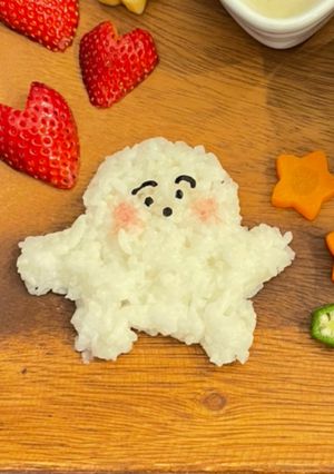 離乳食☆記念日に♪ぷしゅぷしゅ♡おかゆ-レシピのメイン写真