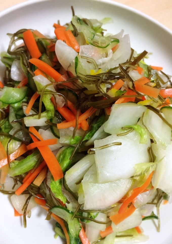簡単おかず:彩り野菜の浅漬け-レシピのメイン写真