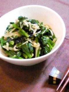 *給食の人気メニュー♪野菜ののりあえ*-レシピのメイン写真
