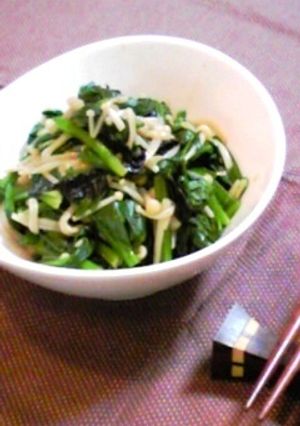 ＊給食の人気メニュー♪野菜ののりあえ＊-レシピのメイン写真