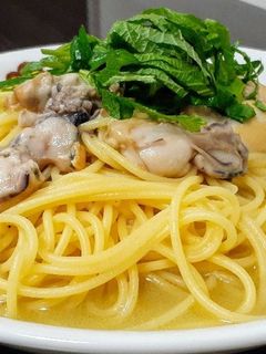 美味しい牡蠣レモンバターパスタ-レシピのメイン写真