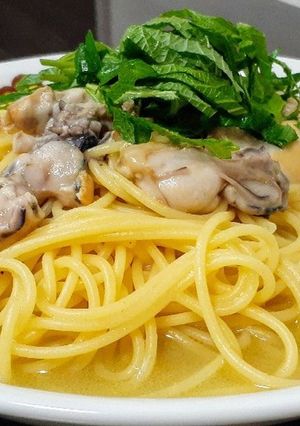 美味しい牡蠣レモンバターパスタ-レシピのメイン写真
